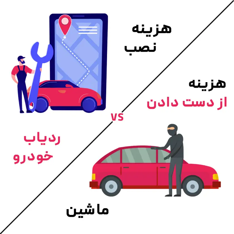 نصب ردیاب مخفی خودرو